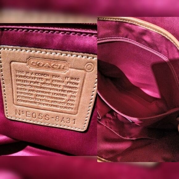 COACH tan Rhinestone leather bag - Picture 11 of 11